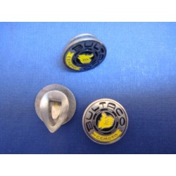 EMBLEMA BULTACO ORIGINAL DE LA EPOCA, PARA COLOCAR EN LA SOLAPA 