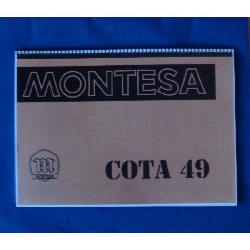 MANUAL  DESPIECE MONTESA COTA 49