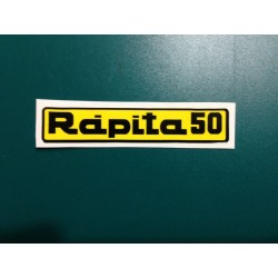PEGATINA "RAPITA" PARA PLACA LATERAL METALICA ( RAPITA 50 )