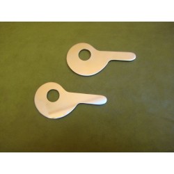 EXCENTRICAS, JUEGO EN ACERO INOX PARA MONTESA COTA 25 Y 49